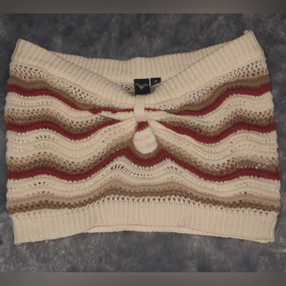 Windsor Multicolor Knit Tube Top